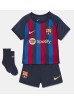 Fotbalové Dres Barcelona Robert Lewandowski #9 Dětské Domácí Oblečení 2022-23 Krátký Rukáv (+ trenýrky)